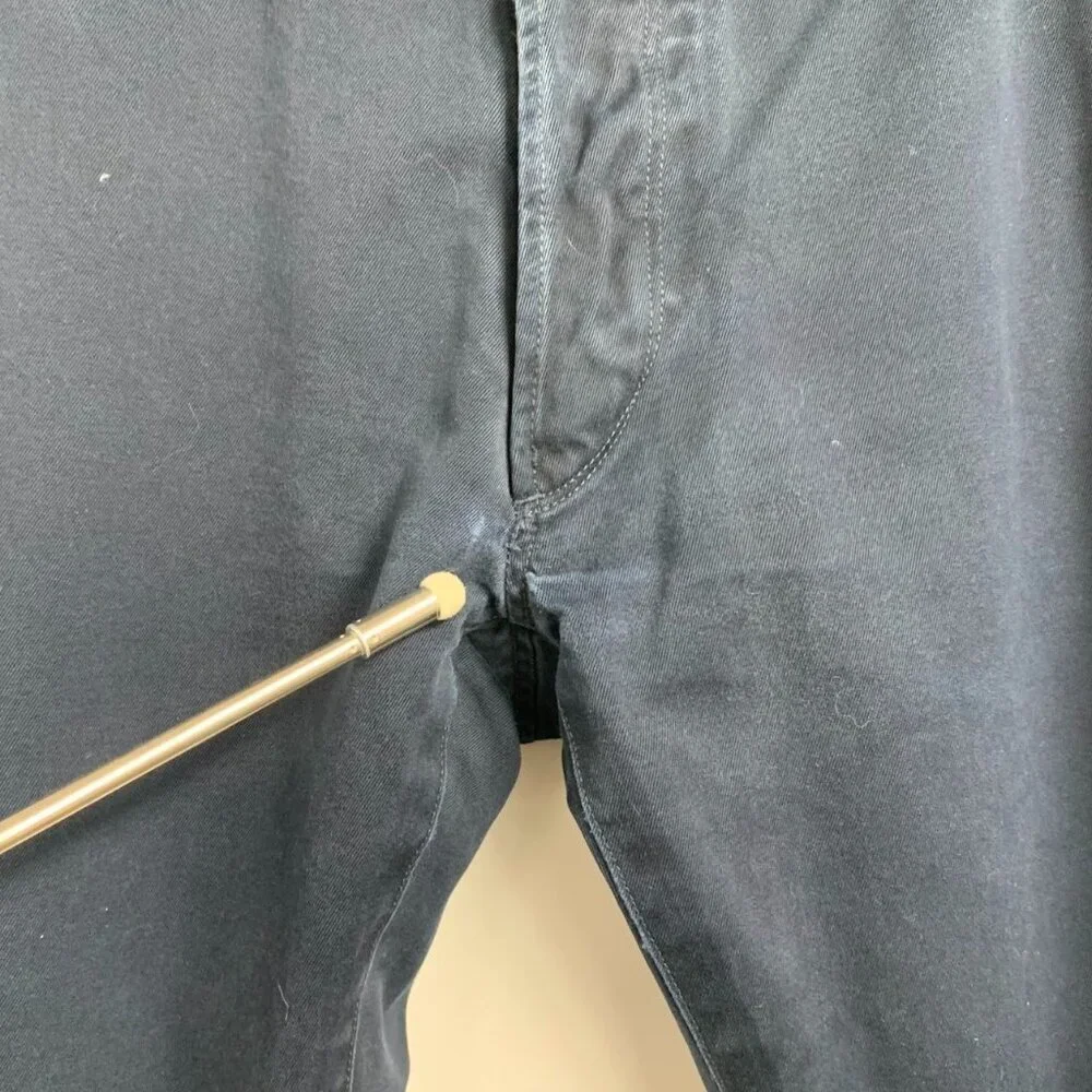 Paul Smith Men's Flat Front Cotton Slash Pocket Chino Slacks Size 28 - Picture 7 of 15